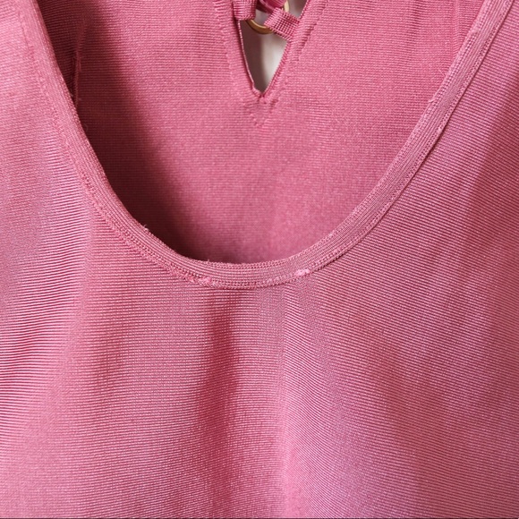 Pink Lace-Up Bodysuit from Missguided - Picture 4 of 5